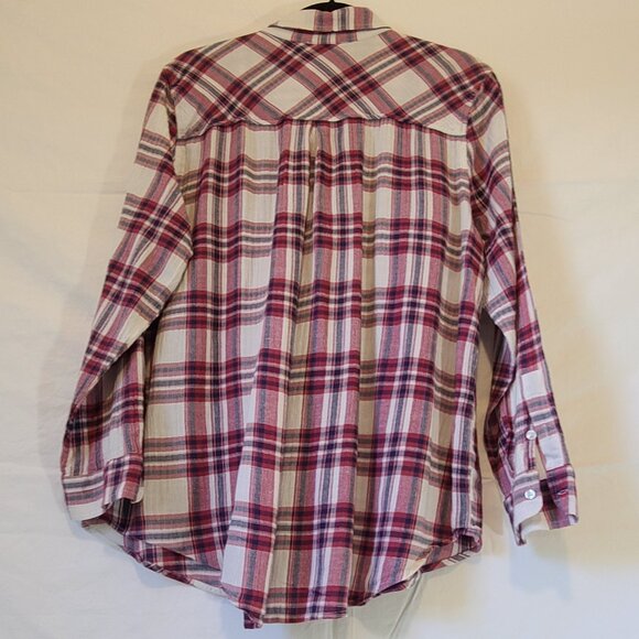 Lucky Brand Flowy Button Down - Large - Picture 8 of 9